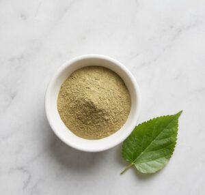 Mulberry leaf extract powder standardized to 10% 1-deoxynojirimycin (DNJ) for metabolic health supplements